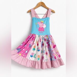 4T Peppa Pig Twirl Dress
